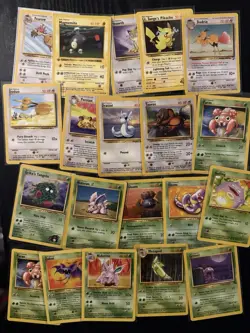 Vintage Pokemon Card Lot WOTC Holo First Edition Etc Snorlax - Image 4