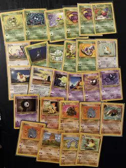Vintage Pokemon Card Lot WOTC Holo First Edition Etc Snorlax - Image 5