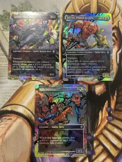 Spider-Man Noir, SP dr by Peni, Web Warriors (Borderless) Set English Foil - NM - Image 1