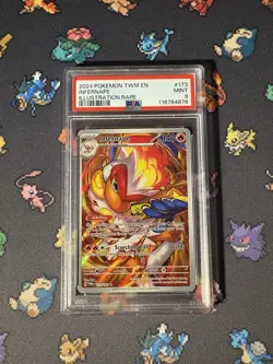 Pokemon Card Infernape 173/167 Illustration Rare Twilight Masquerade- PSA 9 MINT - Image 1
