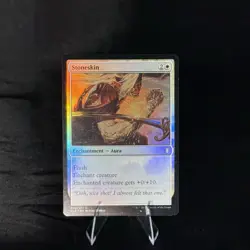 Stoneskin - #045 Foil - Commander Legends: Battle for Baldur's Gate - Mtg - Image 1