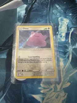 Pokemon Ditto 17/18 Detective Pikachu Holo English - Image 3