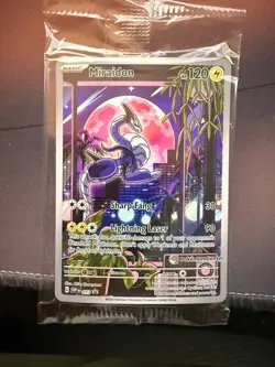 Pokemon TCG Miraidon SVP Black Star Promos SVP013 Pokemon Center Stamped Sealed - Image 2
