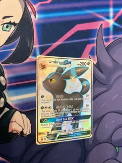 Pokemon Umbreon GX SV69/SV94 Card Hidden Fates Shiny Vault Charizard Baby Eevee - Image 2