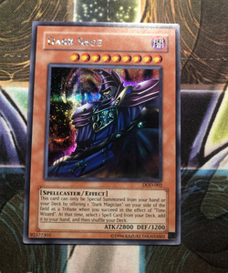 *** DARK SAGE *** ORIGINAL VIDEO GAME SECRET RARE DOD-002 (VLP) YUGIOH! - Image 1