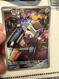 Varoom 206/197 Holo Illustration Rare Obsidian Flames Pokemon Card NM - Image 1
