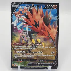 Galarian Zapdos V - TG19/TG30 - Ultra Rare - Astral Radiance - Pokemon Card - NM - Image 1