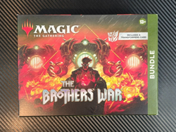 Magic The Gathering The Brothers War Bundle | Transformers Card, 8 Set Boosters - Image 1