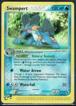 Pokemon Karte Card EX Ruby & Sapphire Nr. 23/109 Swampert englisch - Image 1
