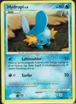 Pokemon Karte Trading Card Game Ultimative Sieger Nr. 116/147 Hydropi - Image 1