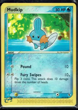 Pokemon Karte Trading Card Game EX Ruby & Sapphire Nr. 60/109 Mudkip englisch - Image 1