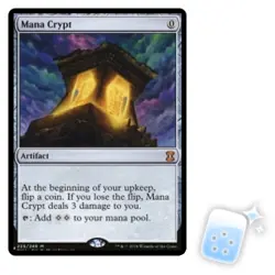 MANA CRYPT Mystery Booster/the List Magic MTG MINT CARD - Image 1