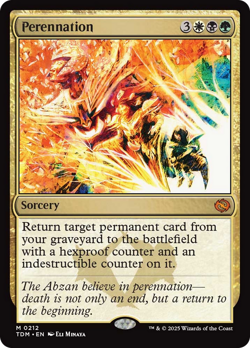 Perennation [Tarkir: Dragonstorm] Foil Near Mint - Image 1