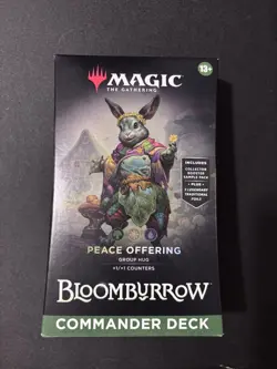 Magic The Gathering Bloomburrow - PEACE OFFERING Commander Deck cards sealed - Image 1