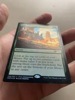 1x MTG Collected Company-Store Championship Promo-Foil HP - Image 2