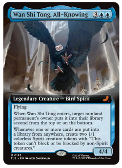 Wan Shi Tong, All-Knowing - Extended Art Avatar MTG - Image 1