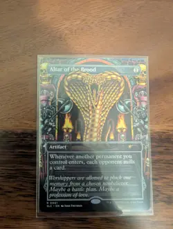 Altar of the Brood #1 Borderless Encyclopedia Countdown Secret Lair Non-Foil MTG - Image 1