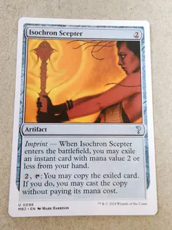 Isochron Scepter - (White Border) Mystery Booster 2 Regular - Mtg - Image 1