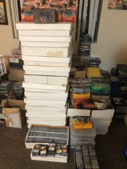 magic the gathering collection of 110,000 Cards all from 3rd Ed to Zendikar - Image 1