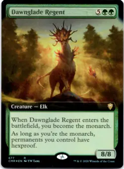 Dawnglade Regent (Extended Art) - FOIL - Commander Legends - 677 NM - Image 1