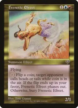 Frenetic Efreet [Mirage] Magic MTG - Image 1