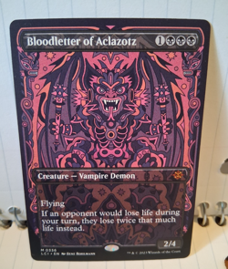 Bloodletter of Aclazotz (Borderless) The Lost Caverns of Ixalan Regular MTG - Image 1