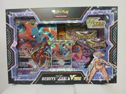 Pokemon Deoxys VMAX & VSTAR Battle Box Trading Card Game Set - Image 1