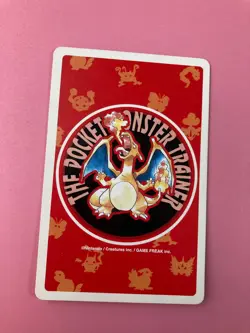 Kadabra Pokemon Playing Poker Card Red Charizard Deck Nintendo Japanese F/S - Image 5