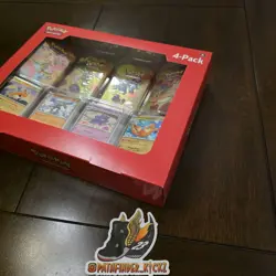Pokemon 4 Mini Tins + 4 Promo Cards Bundle - Pack 2 Sams Cub Exclusive FAST SHIP - Image 3