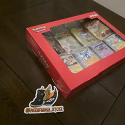 Pokemon 4 Mini Tins + 4 Promo Cards Bundle - Pack 2 Sams Cub Exclusive FAST SHIP - Image 4