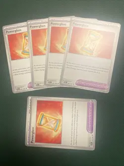 4x Power Glass 063/064 SFA - Non-Holo Playset - Pokemon TCG NM - Image 1