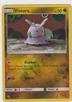 Pokemon Karte Stunde der Wachter Nr. 94/145 Viscora Reverse Holo deutsch - Image 1