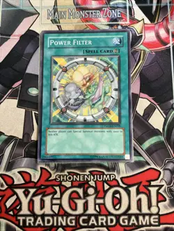 Power Filter Super Rare TDGS-EN058 Yugioh - Image 1