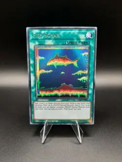 Yu-Gi-Oh! Fish Sonar LED9-EN020 Ultra Rare 1st Ed *Pack Fresh* - Image 1