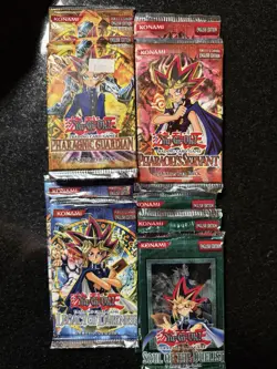 Yugioh Booster Pack Lot - 10pks (Pharaonic Guardian, Pharaohs Servant, LOD, SOD. - Image 2