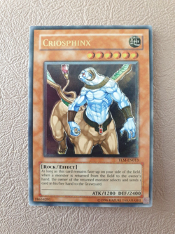 YUGIOH CRIOSPHINX ULTIMATE RARE TLM-EN013 NM - Image 1