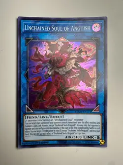 YuGiOh Unchained Soul of Anguish MP20-EN174 Super Rare 1st Edition - LP - Image 1