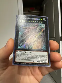 Yugioh! Superdreadnought Rail Cannon Juggernaut Liebe LDS2-EN124 Secret Rare - Image 2