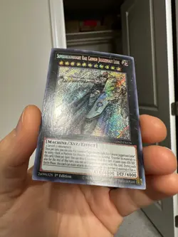 Yugioh! Superdreadnought Rail Cannon Juggernaut Liebe LDS2-EN124 Secret Rare - Image 3