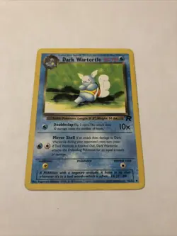 Dark Wartortle - 46/82 - Pokemon Team Rocket - Unlimited Uncommon WOTC Card HP - Image 3