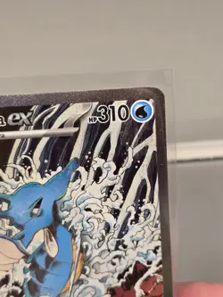 Kingdra EX 131 Pokemon TCG Scarlet & Violet Black Star Promo Holo Card NM - Image 3