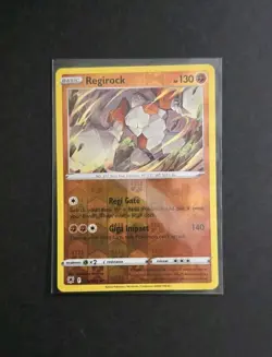 Regirock 075/189 - Astral Radiance - Rare - Pokemon Card TCG - Reverse Holo - Image 1