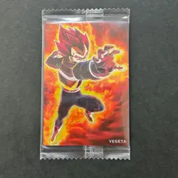 S0434 Vegeta SS God Japanese Dragon Ball UNLIMITED Wafer Card Sealed - Image 1