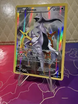 Pokemon Arceus XY XY83 Black Star Promo Holo TCG 2015 Full Art Eng Card English - Image 1