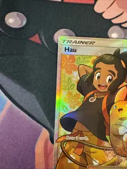 Hau Guardians Rising Trainer Full Art Ultra ✨Rare holo Pokemon Card 144/145 MP - Image 3