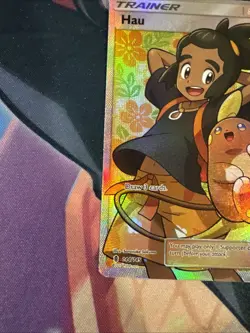 Hau Guardians Rising Trainer Full Art Ultra ✨Rare holo Pokemon Card 144/145 MP - Image 4