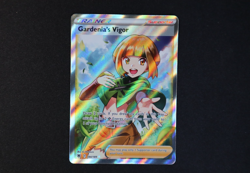 Gardenia's Vigor 184/189 Holo Shiny Pokemon TCG Card Astral Radiance NEAR MINT - Image 1
