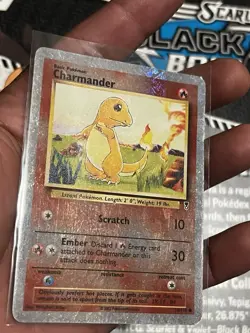 Pokemon TCG Charmander 70/110 Legendary Collection 2002 Reverse Holo Card - Image 2