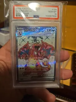 PSA 10 Charizard ex 215/197 Obsidian Flames Holo Pokemon Card - Image 3