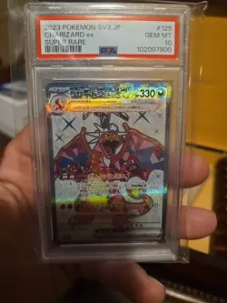 PSA 10 Charizard ex 215/197 Obsidian Flames Holo Pokemon Card - Image 4